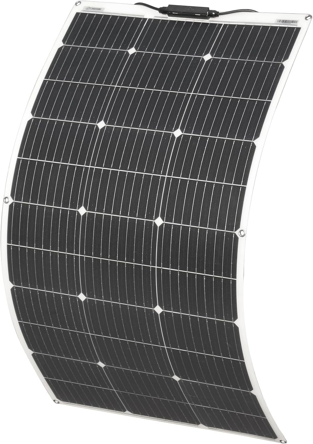 100W Flexible Solar Panel Portable Lightweight High Efficiency RV Boat
