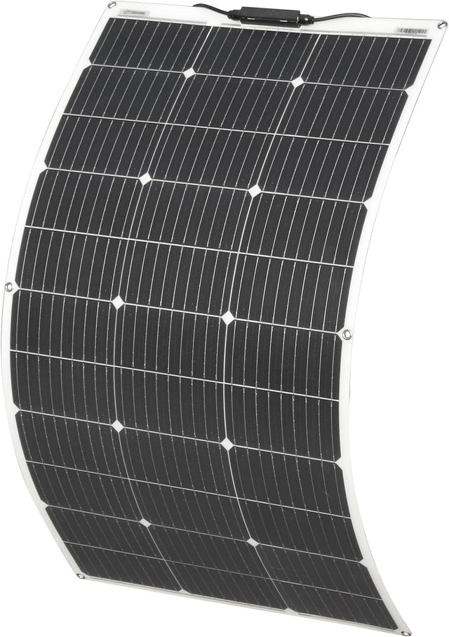 100W Flexible Solar Panel Portable Lightweight High Efficiency RV Boat