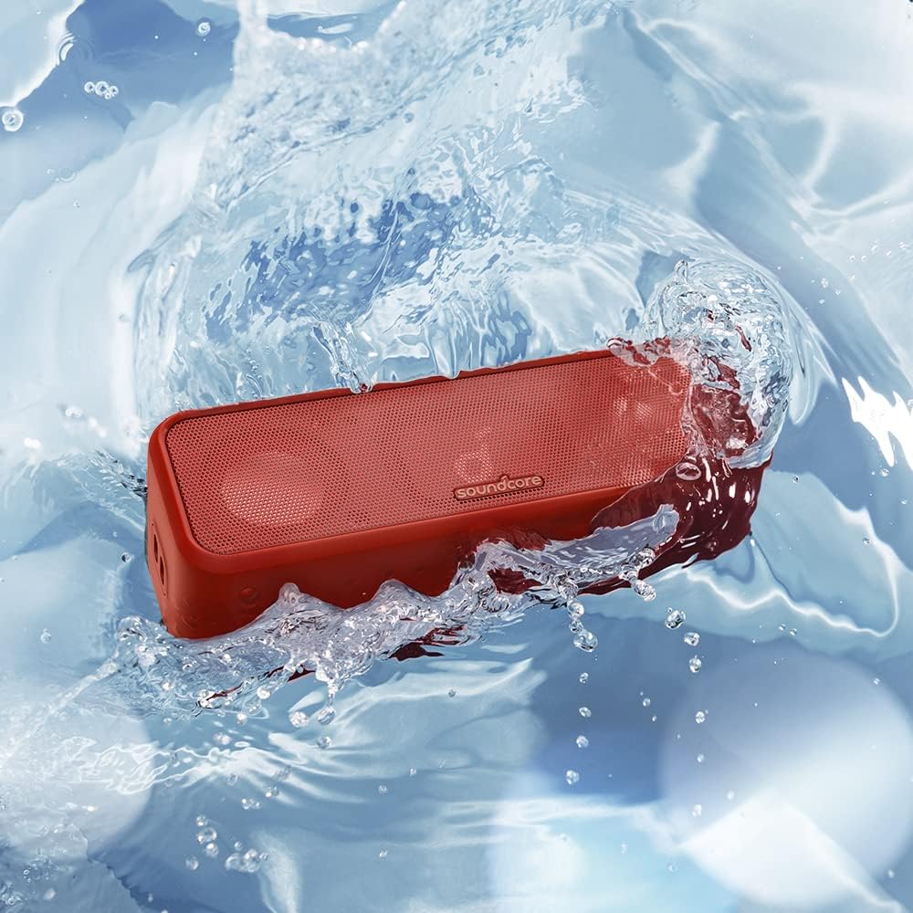 Portable Bluetooth Speaker 16W Stereo Bass 24Hr Playtime Waterproof