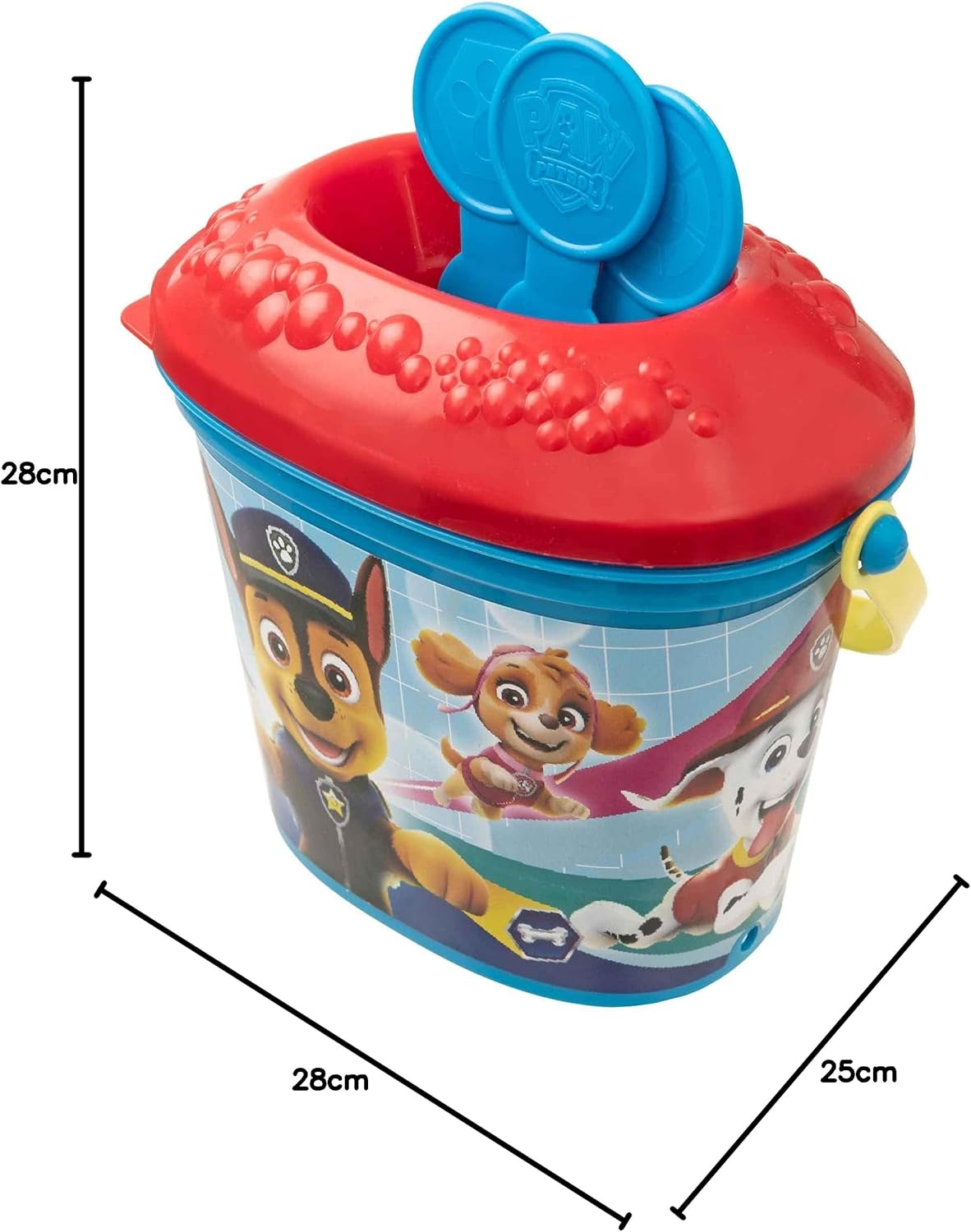 Kids Bubble Bundle Set Bubble Gun Bucket Wands Outdoor Toy