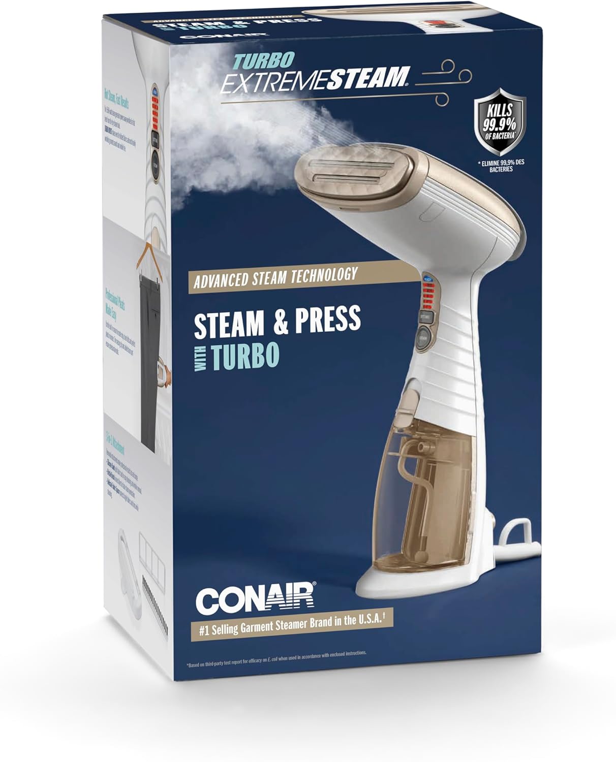 Handheld Clothes Steamer 1560W 5 Modes 230ml Tank Fast Heat