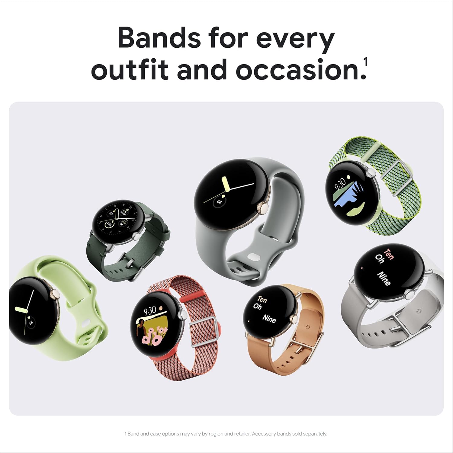 Android Smart Watch LTE Heart Rate Fitness Tracker Silver Renewed