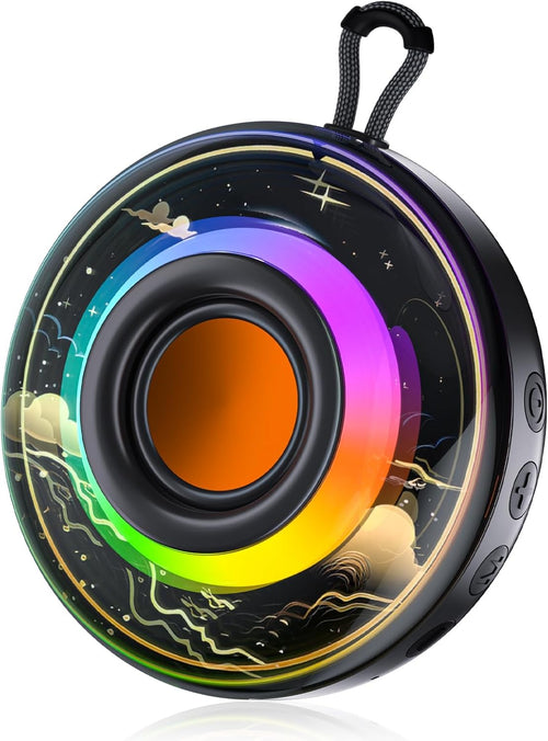 Portable Bluetooth Shower Speaker RGB Waterproof IPX6 360 Sound