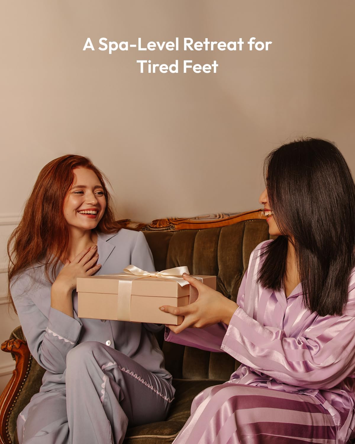 Collapsible Foot Spa Massager Heat Remote 16 Rollers Timer Bath
