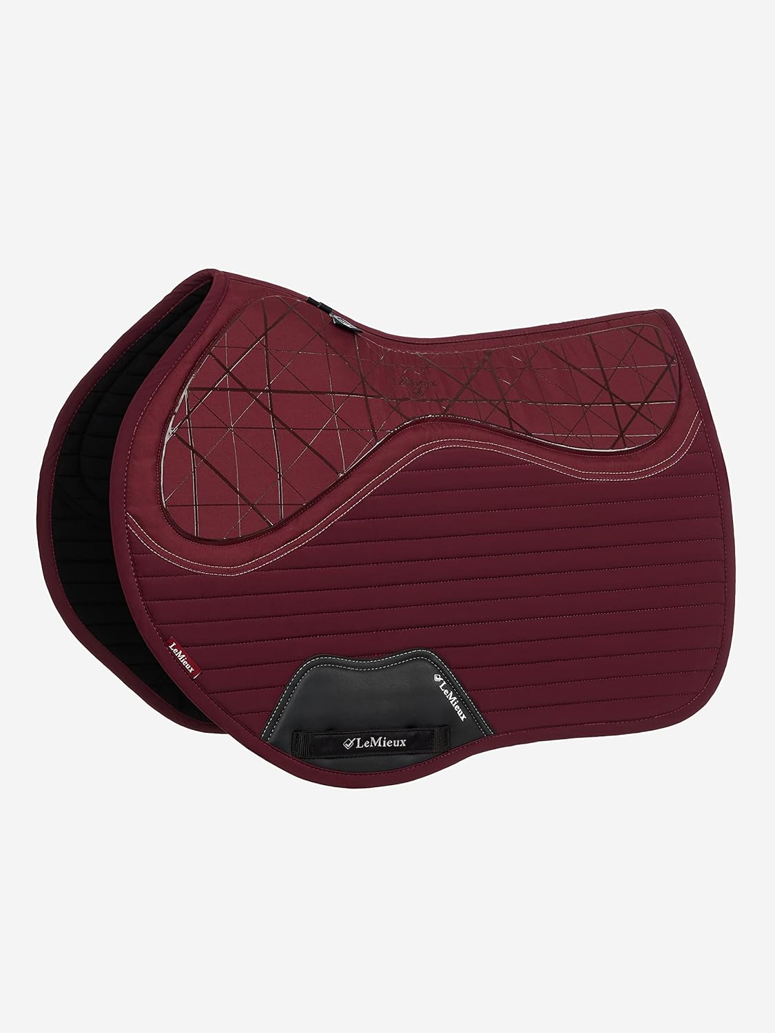 Kids English Show Jump Saddle Pad Suede