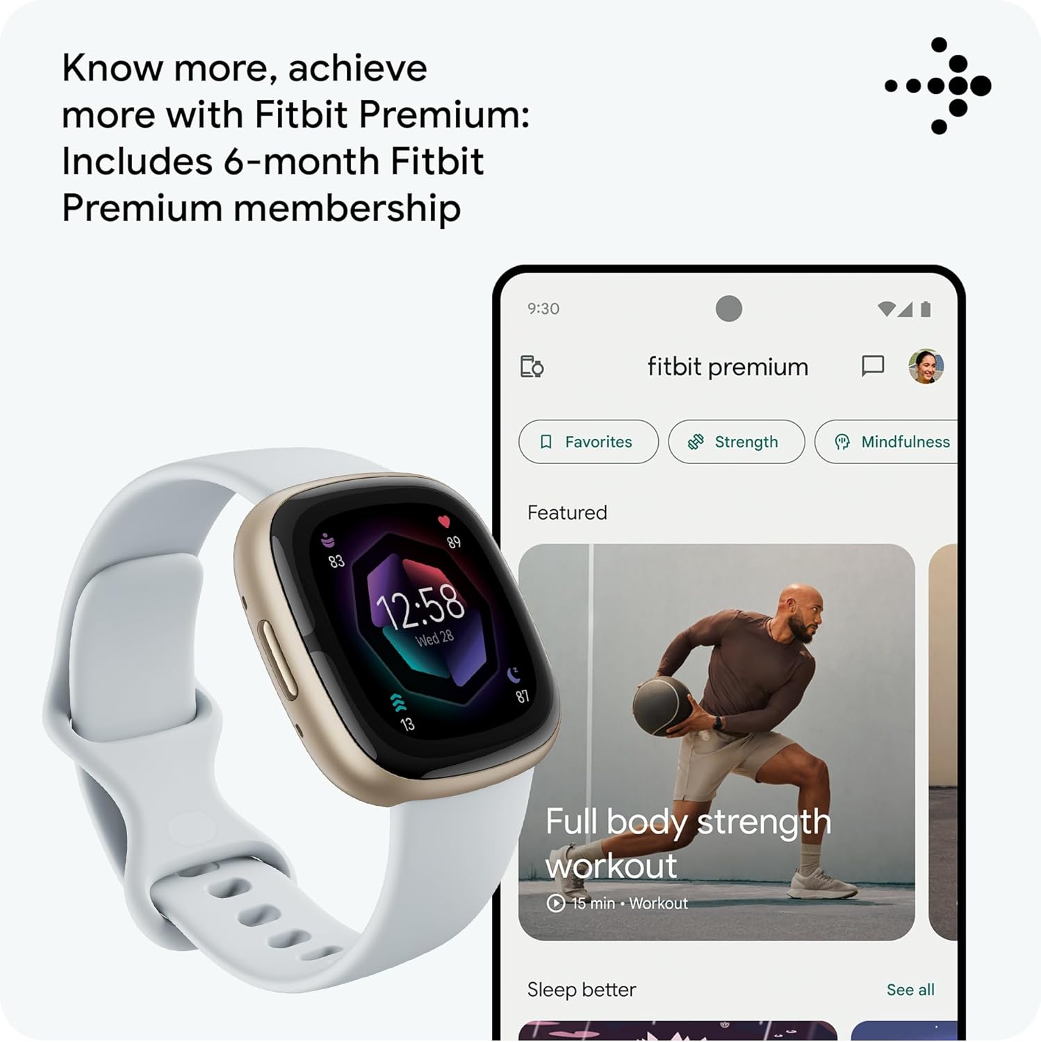 Advanced Health Smart Watch GPS ECG Sleep Stress