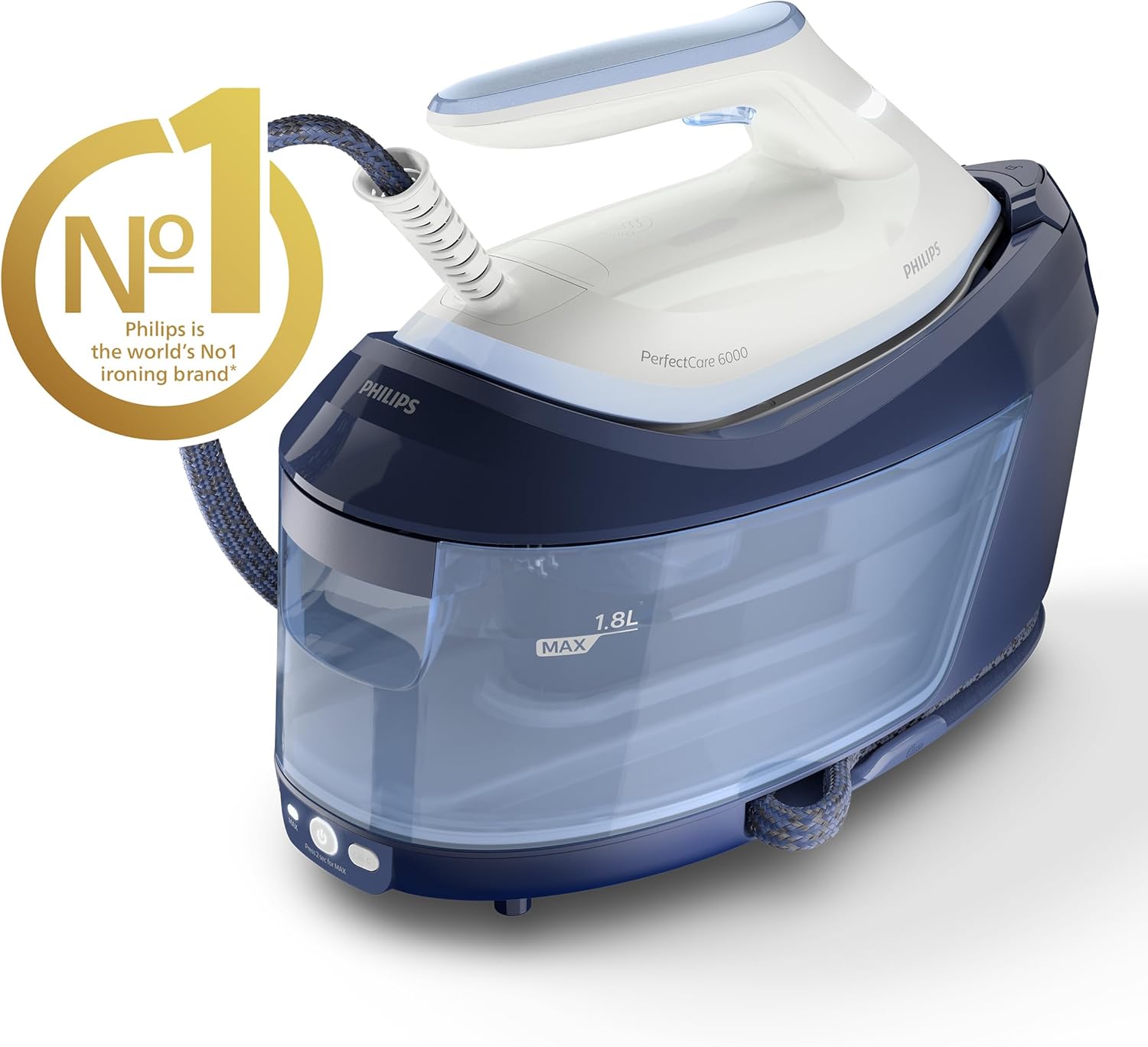 Steam Generator Iron 500g Boost 6.5 Bar 1.8L Tank 2400W