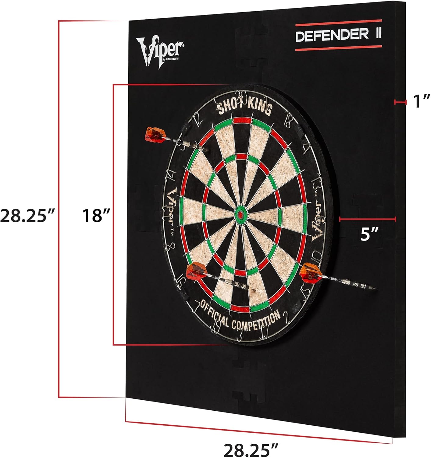 18in Dartboard Set Sisal Board Backboard 21 Darts Throw Line