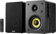 Active Bookshelf Speakers 80W Bluetooth 5.4 Studio Monitor USB DAC TRS