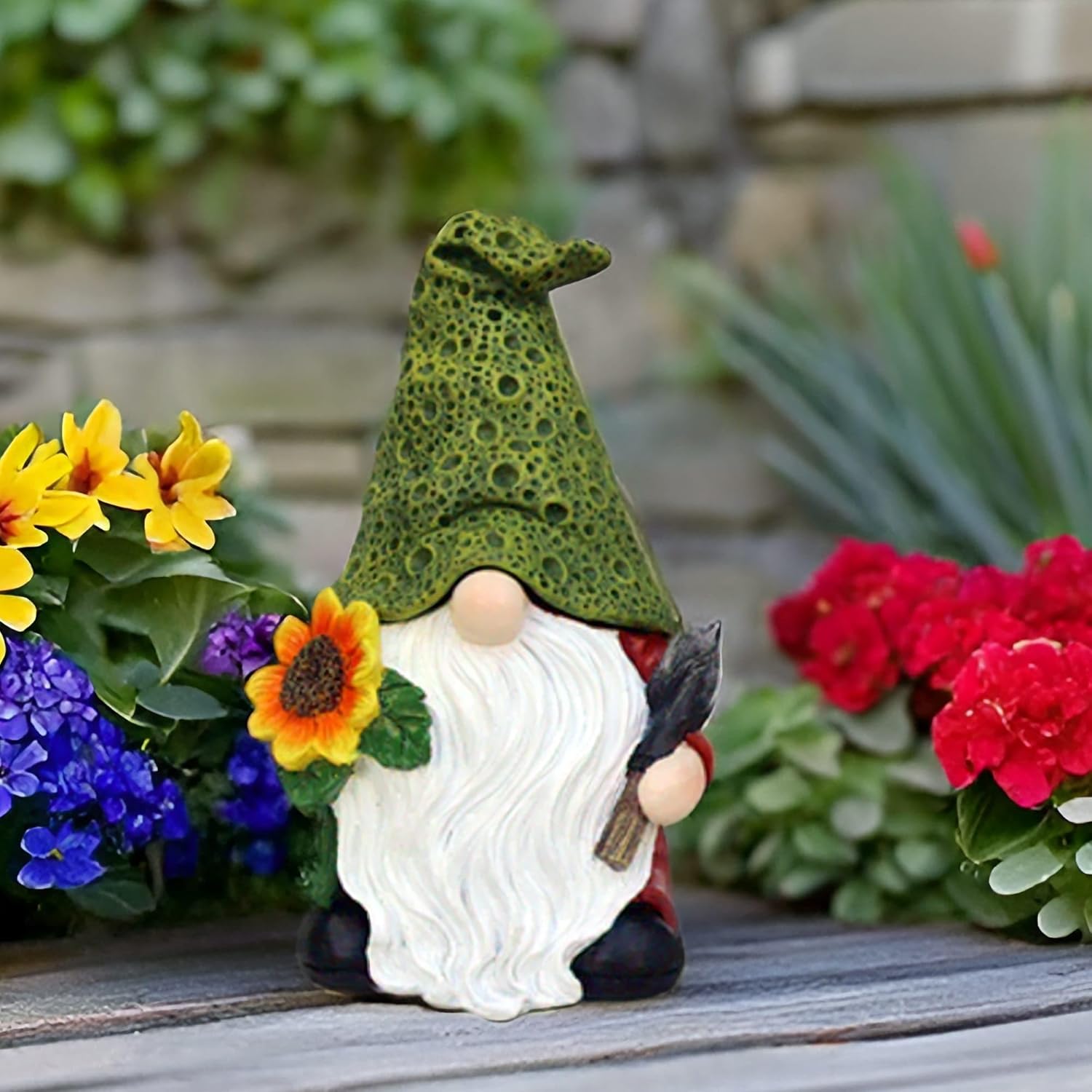 Gnome Hide A Key Outdoor Secret Key Holder Garden Statue