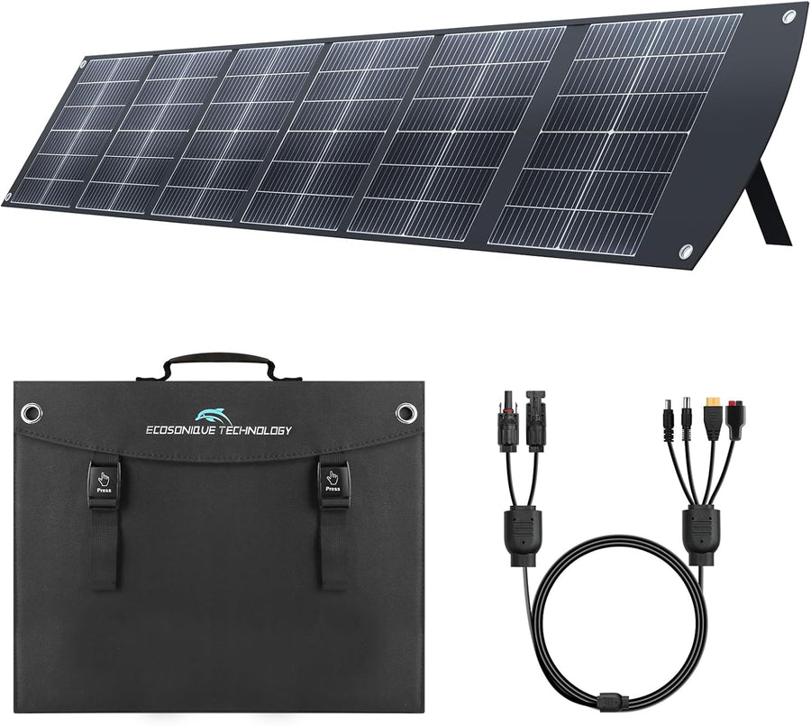 200W Portable Solar Panel Foldable USB-C QC3.0 MC4 Camping