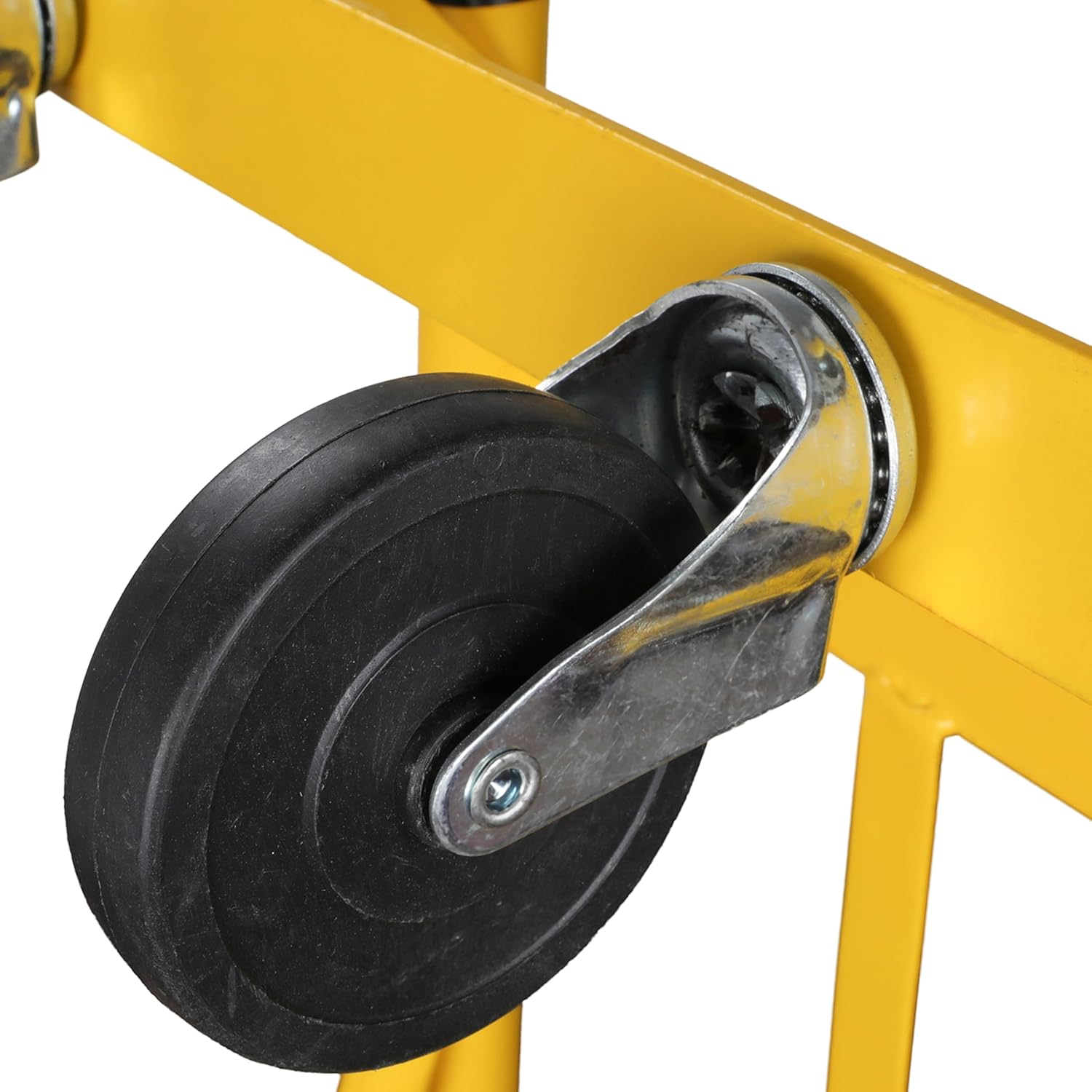 2 In 1 Steel Hand Truck Platform Trolley 200KG Yellow