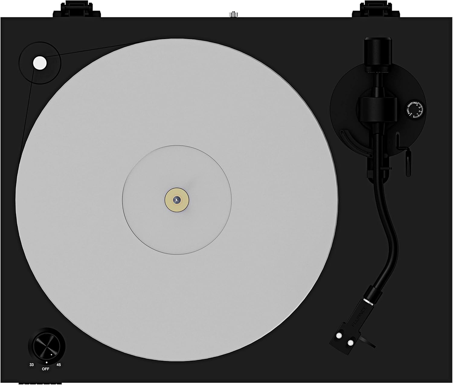 High-Fidelity Vinyl Turntable with Ortofon 2M Blue & Acrylic Platter