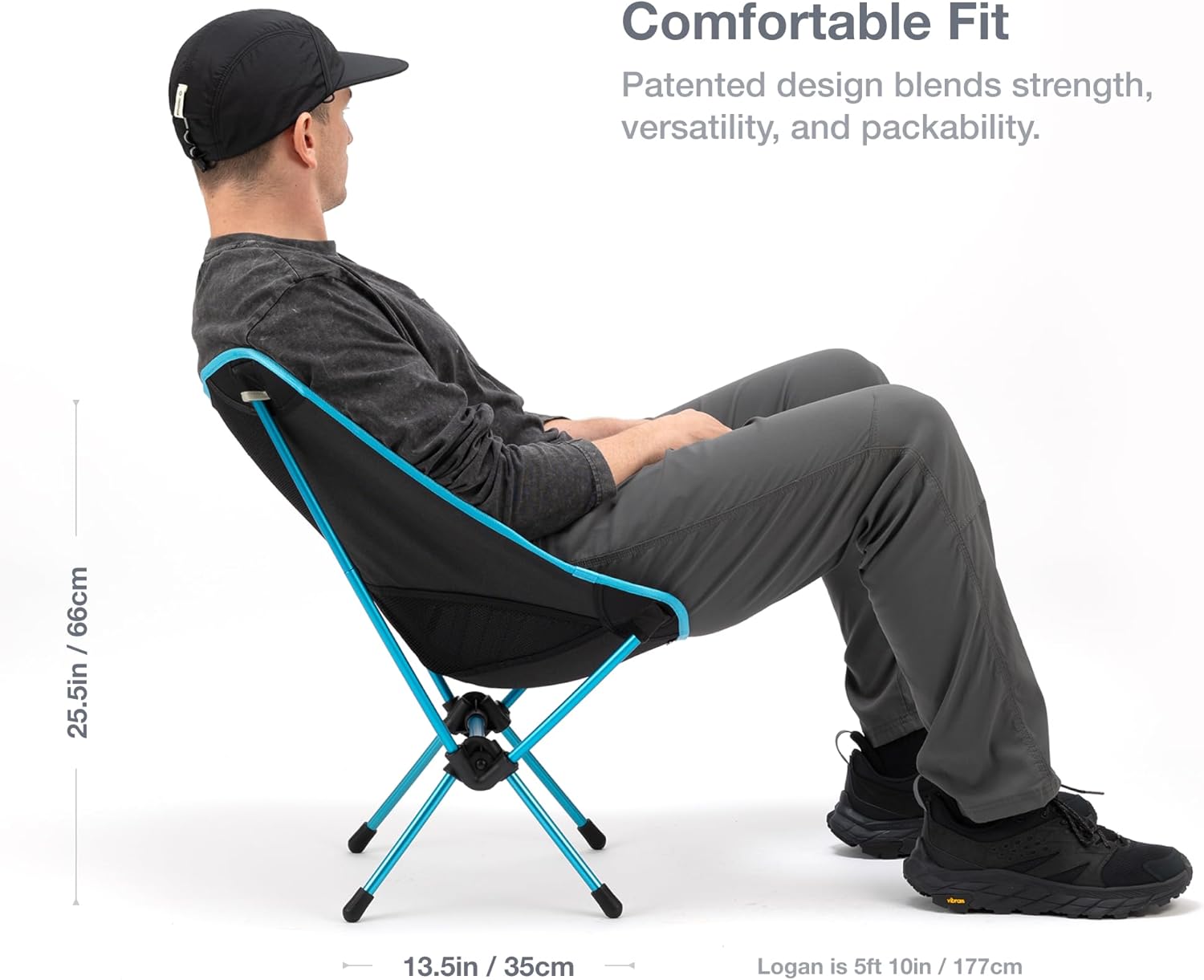 Lightweight Compact Camping Chair Foldable Outdoor Seat