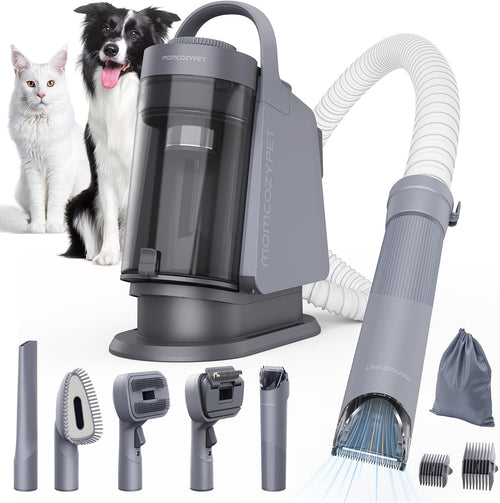 Dog Grooming Vacuum 13000Pa Cordless Clippers 2.6L Quiet