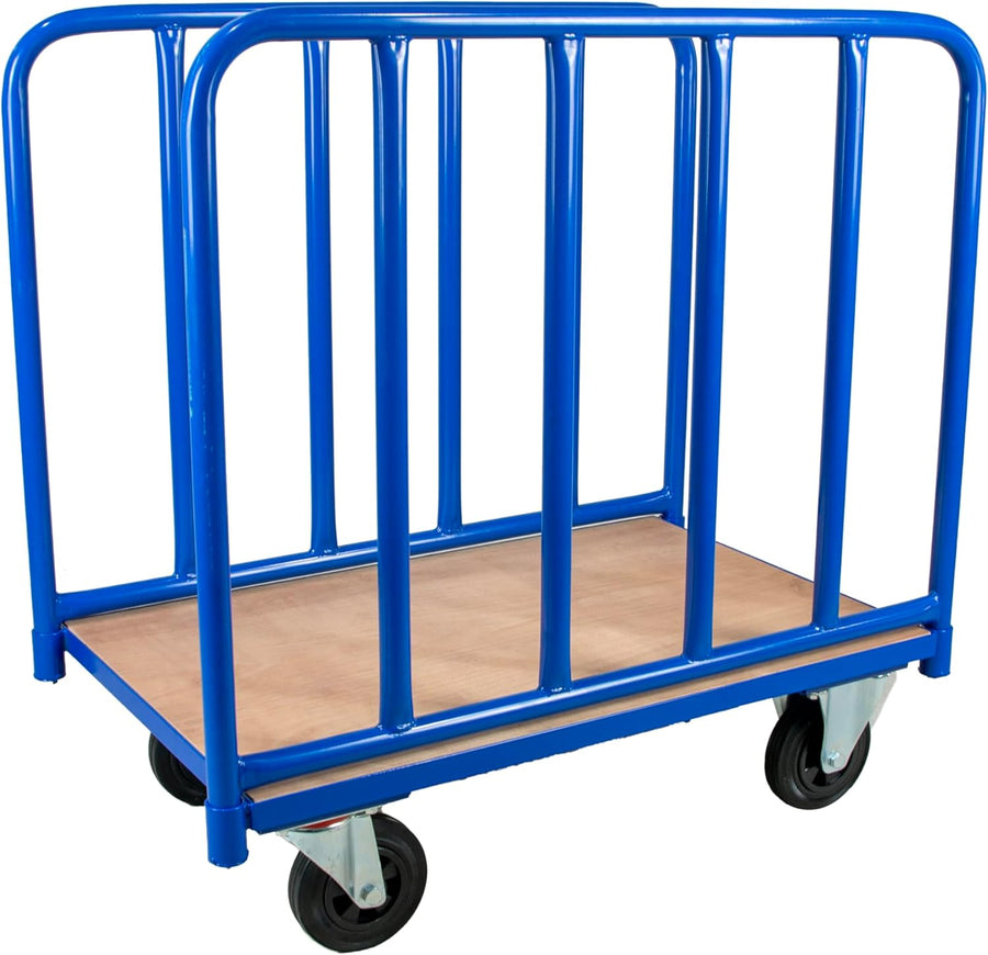 Heavy Duty Long Goods Trolley 500KG Tubular Side Truck
