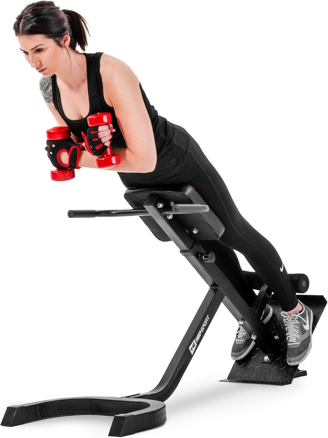Roman Chair Hyperextension Bench Foldable Back Extension Trainer