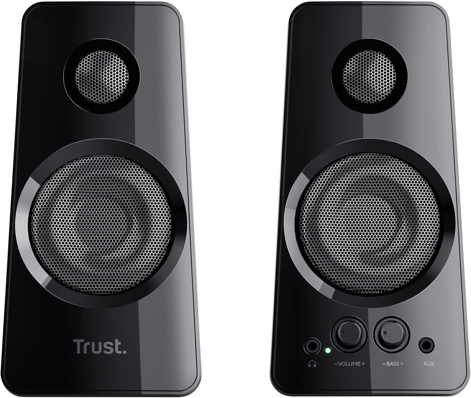 PC Speakers 36W Stereo USB Powered Desktop AUX Bass Control