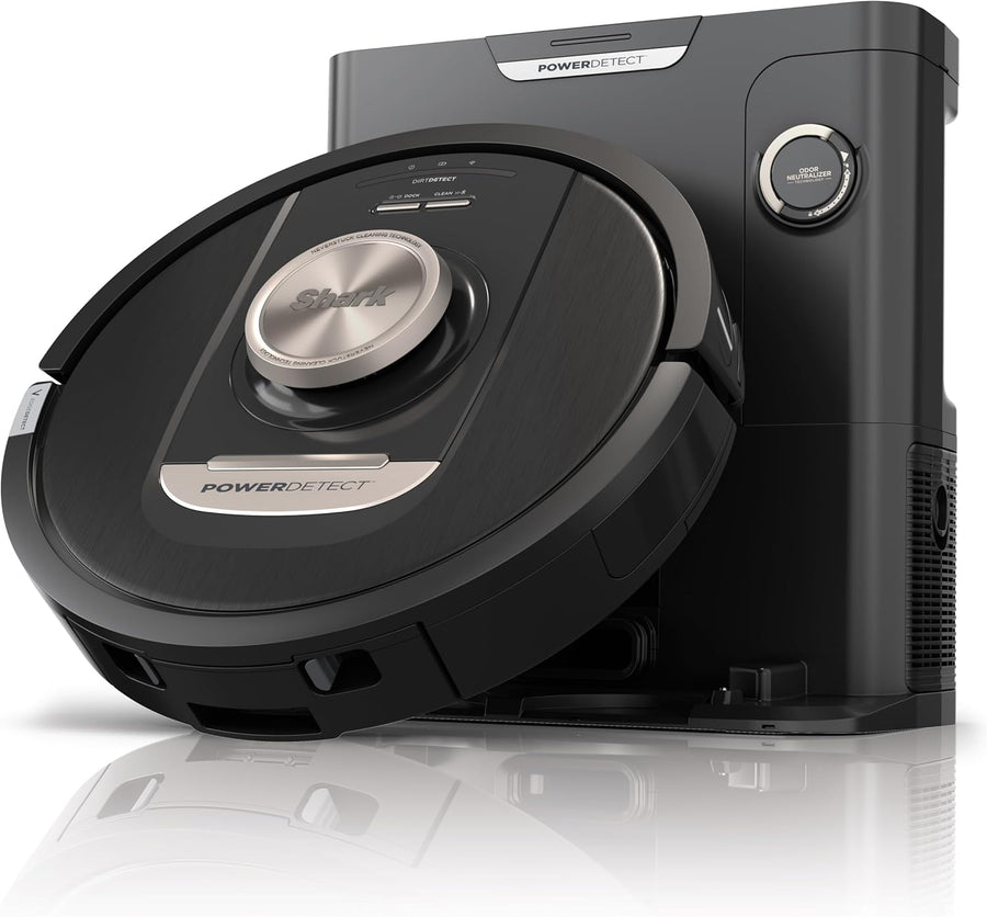 Robot Vacuum Self Empty LiDAR Smart Detect Pet Hair WiFi Black