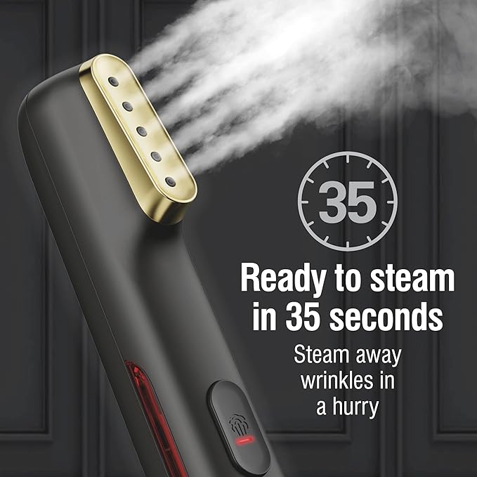Handheld Garment Steamer Portable Fast Heat 35s Travel Wrinkle