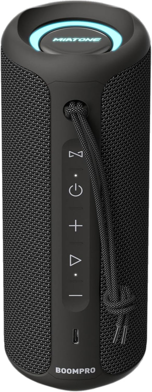 Bluetooth Speaker 36W Portable Stereo Bass Waterproof IPX7 RGB