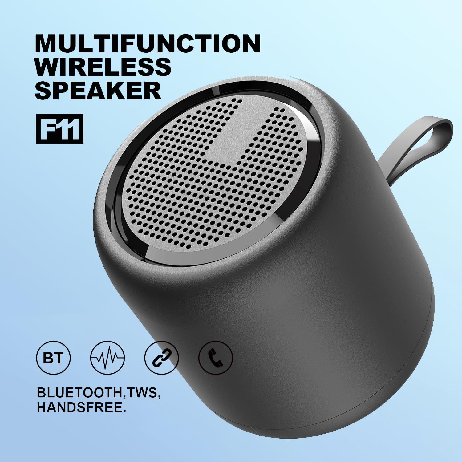 Portable Bluetooth Speaker Waterproof IPX5 Stereo Bass 12H