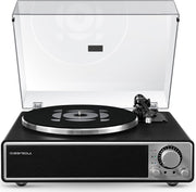 Bluetooth Vinyl Record Player HiFi Turntable Built-In Speakers 33/45RPM