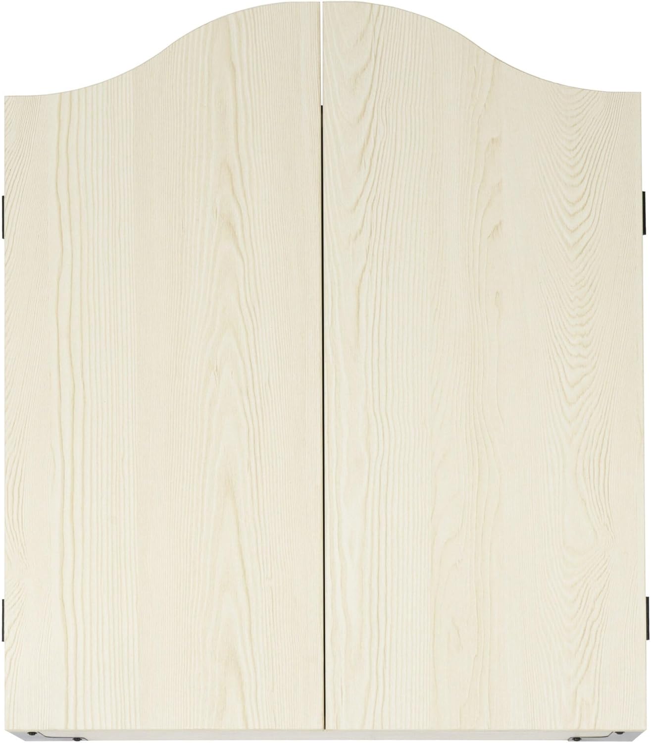 Wood Dartboard Cabinet Light Oak Wall Mount Scoreboard Storage