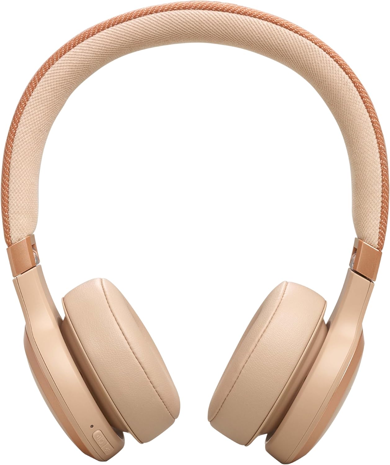 Wireless Noise Cancelling On Ear Bluetooth Headphones 65Hr Sandstone