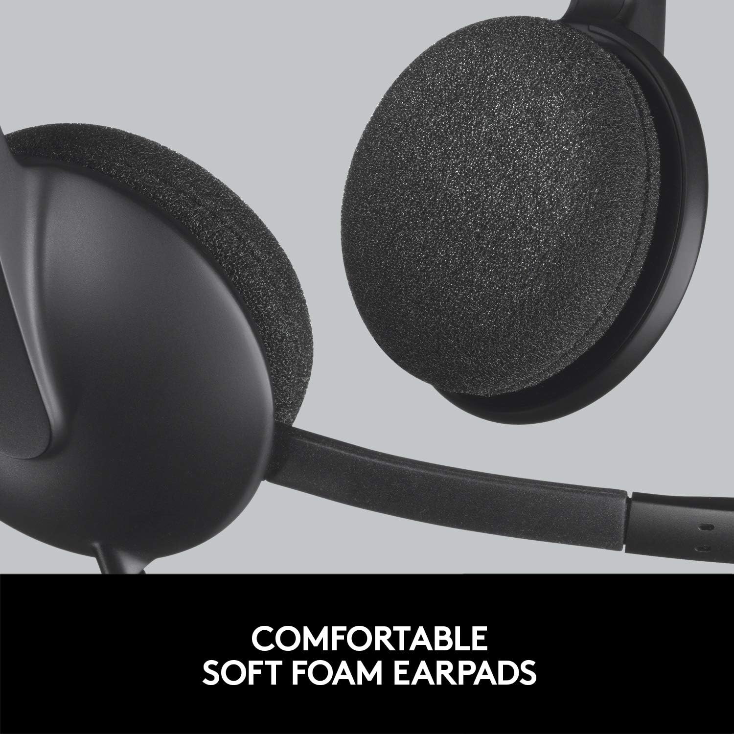 USB Wired Headset Stereo Headphones Noise Cancelling Mic PC Laptop