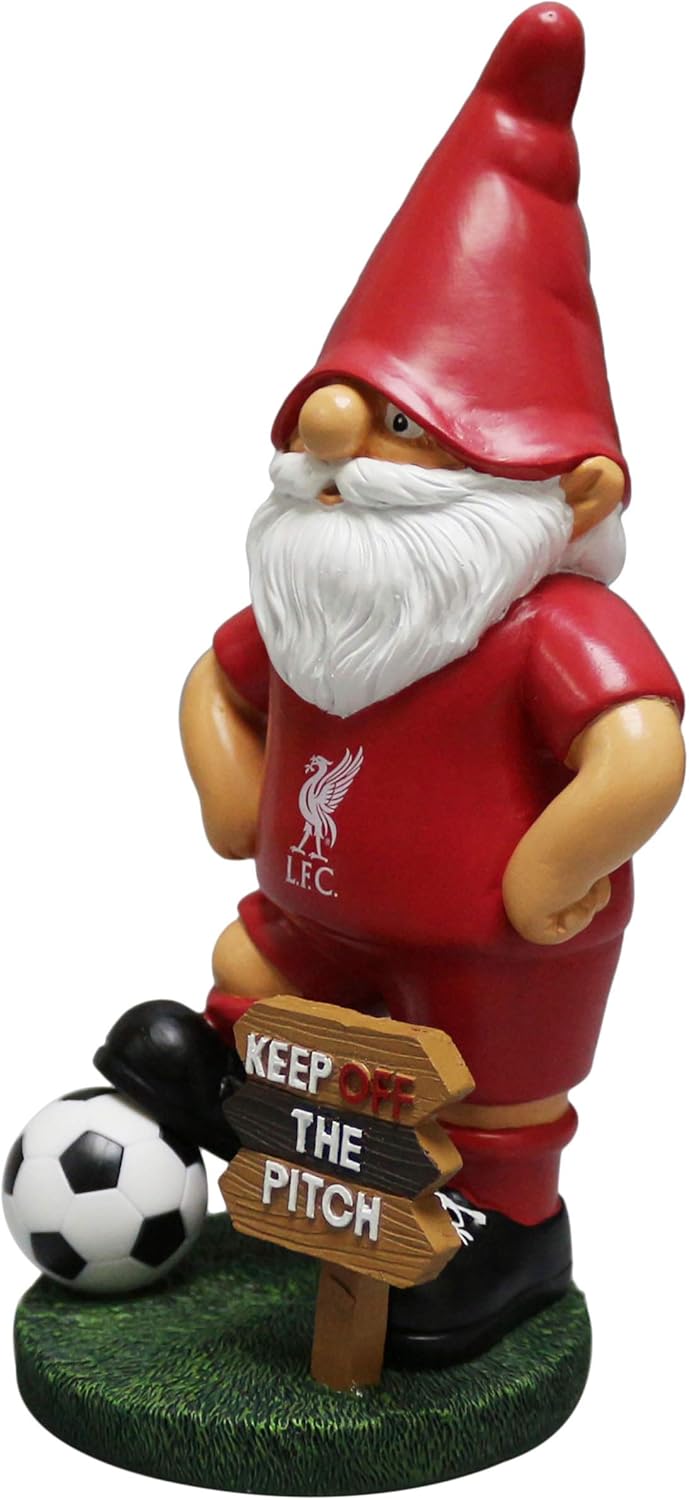 Funny Football Fan Gnome Ornament Lawn Garden Decor 20cm