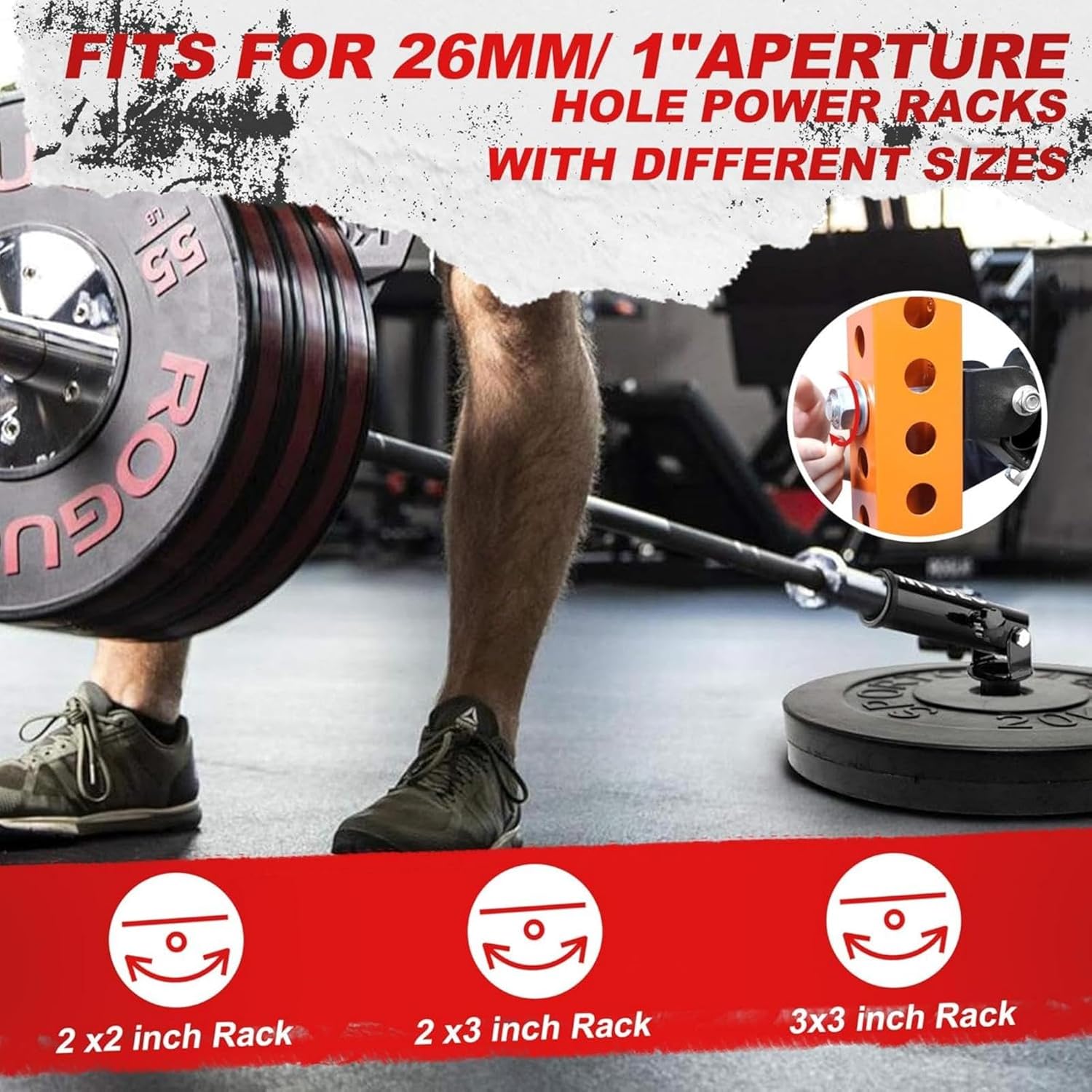 T Bar Row Landmine Base Attachment Power Rack Olympic Bar Trainer