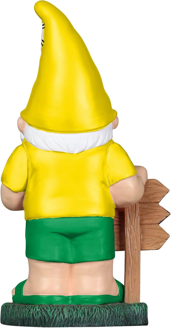 BBQ Gnome Garden Ornament Football Fan Grill Decor Outdoor