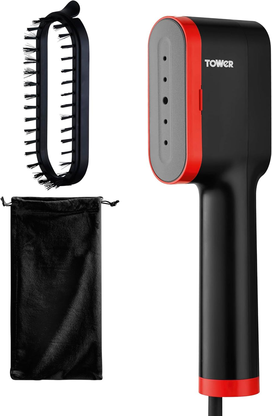 1400W Handheld Garment Steamer Ceramic Plate LED Fast Heat Portable