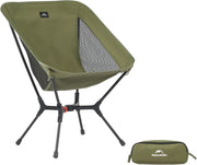 Lightweight Camping Chair Compact Folding Seat Green