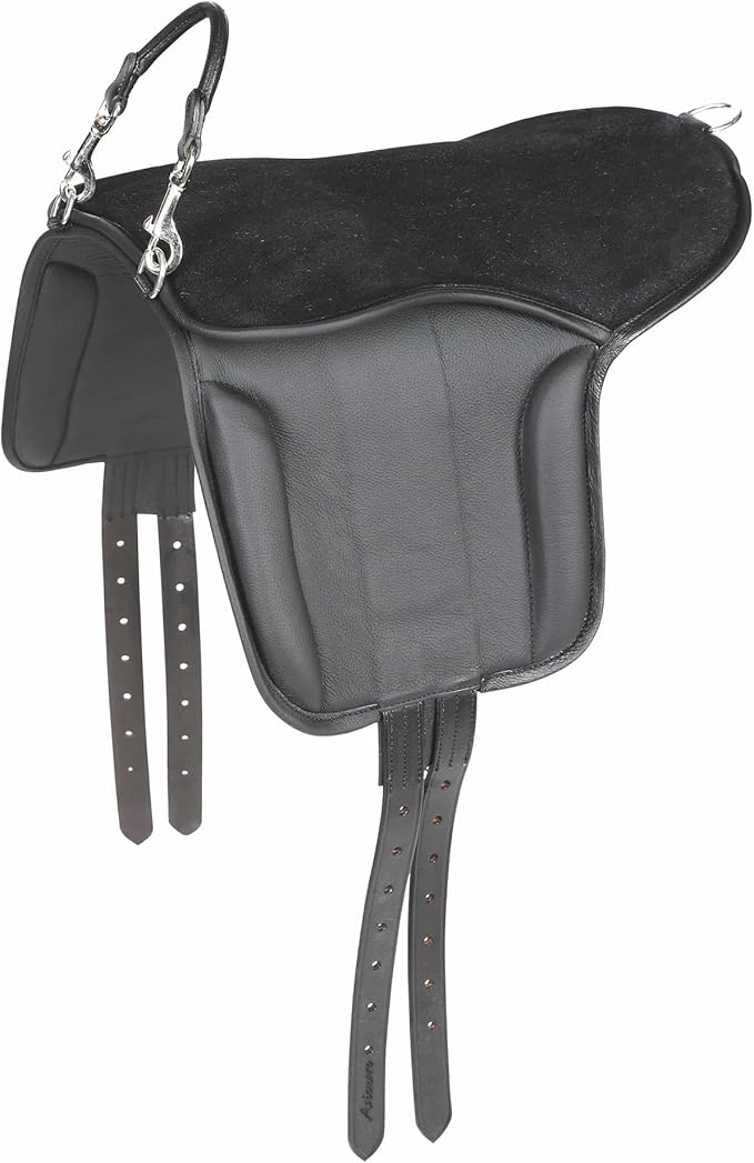 Pony Saddle Riding Pad 15.5 Inch Leather Suede