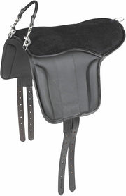 Pony Saddle Riding Pad 15.5 Inch Leather Suede