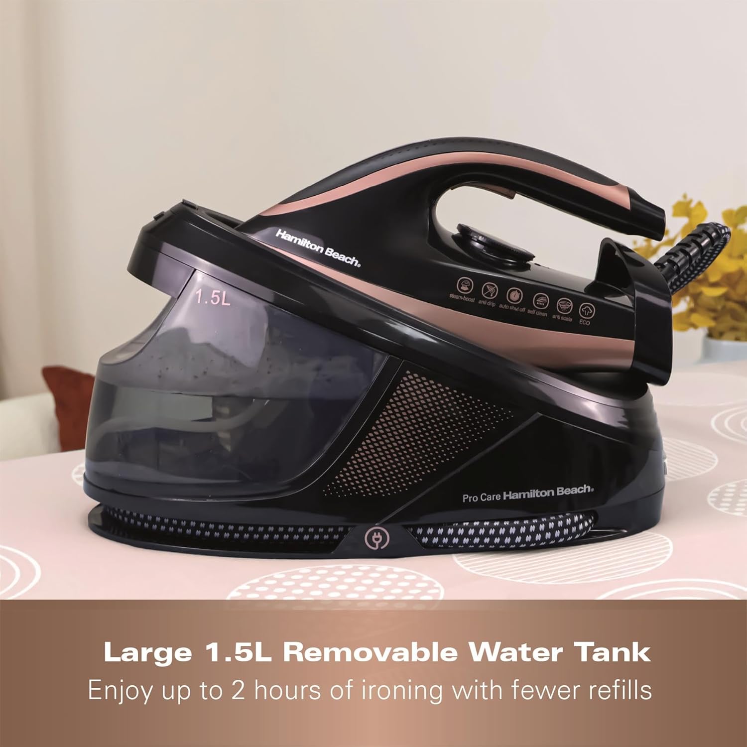 Steam Generator Iron 3100W 3 Bar Pressure 120g Steam Vertical Steam