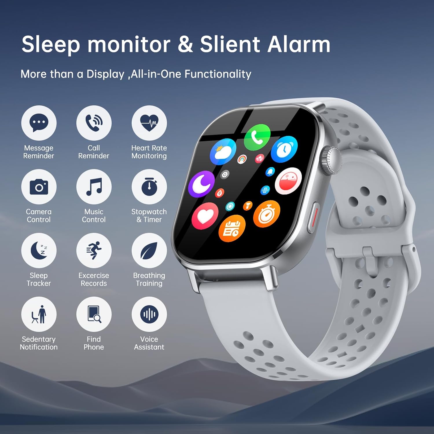 GPS AMOLED Smart Watch Bluetooth Call 178 Sports