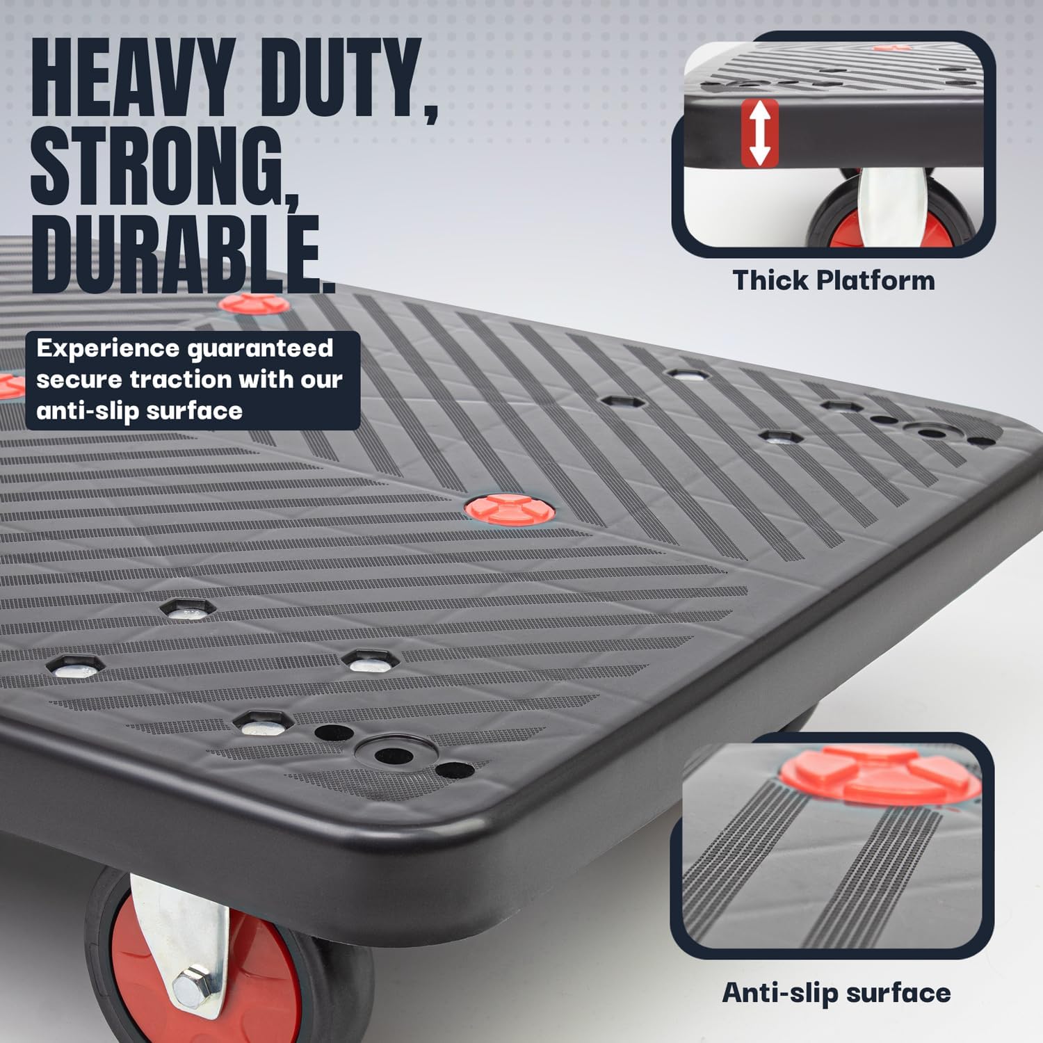 Folding Platform Trolley 400kg Heavy Duty Utility Truck