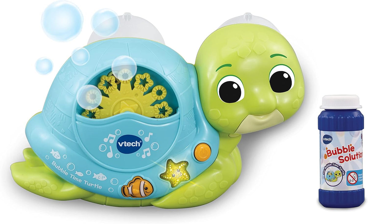Turtle Bath Bubble Toy Lights Music for Toddlers