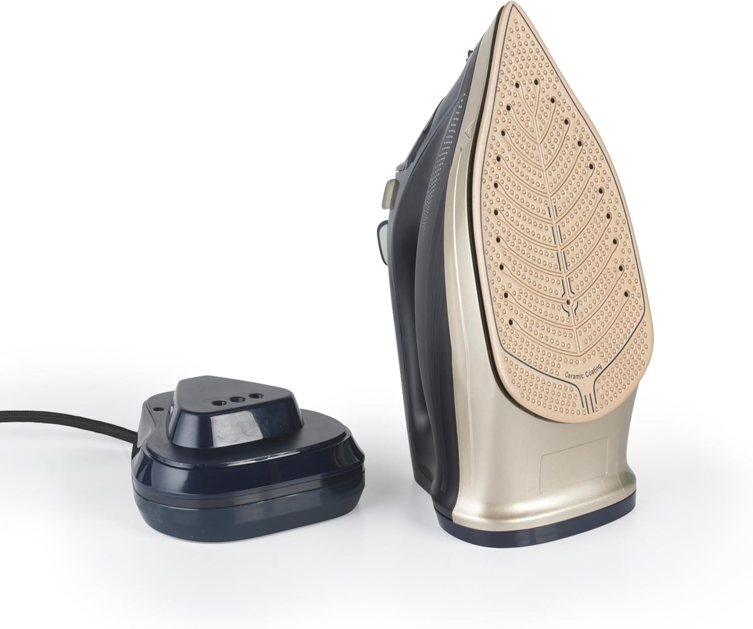 2600W Cordless Steam Iron Ceramic Soleplate 320ml Tank 120g Boost