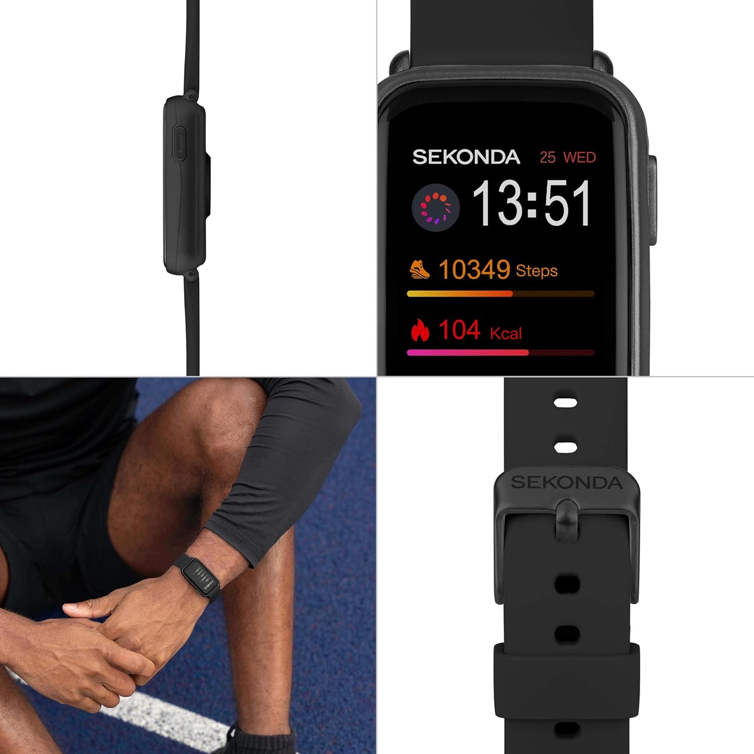 Smart Fitness Watch 1.47 Touch Screen IP68 Tracker