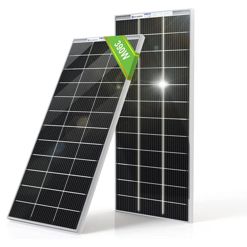 400W Bifacial Solar Panel Kit 2x195W 12V Mono Off Grid Power