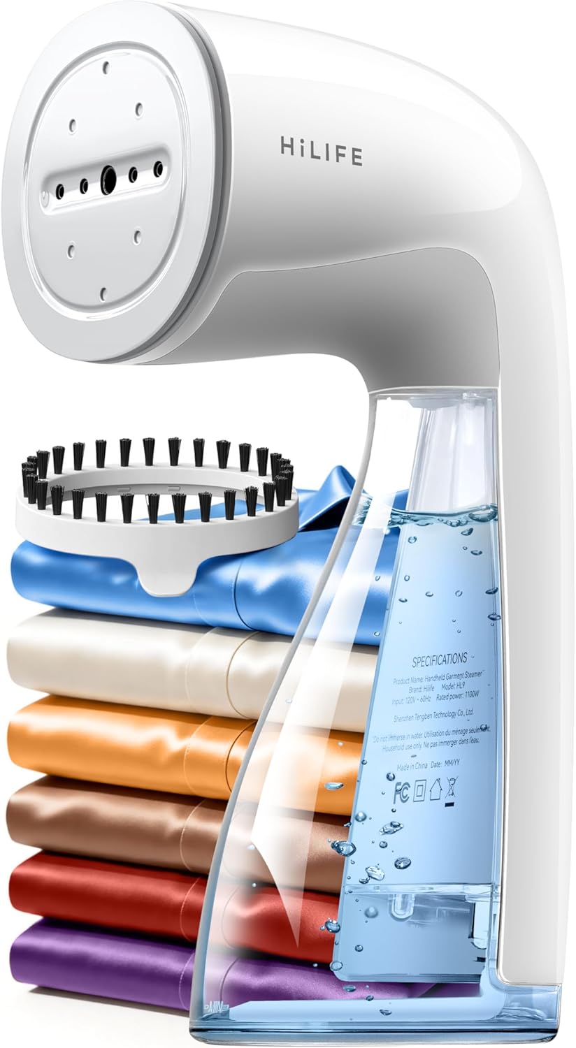 Portable Clothes Steamer 300ml Tank 1100W Wrinkle Remover Travel