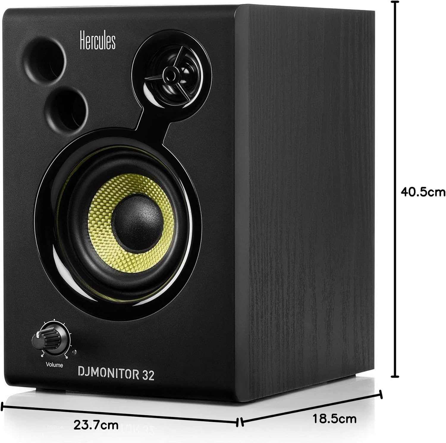 Compact DJ Studio Monitor Speakers 60W Active 3.5 Inch Stereo