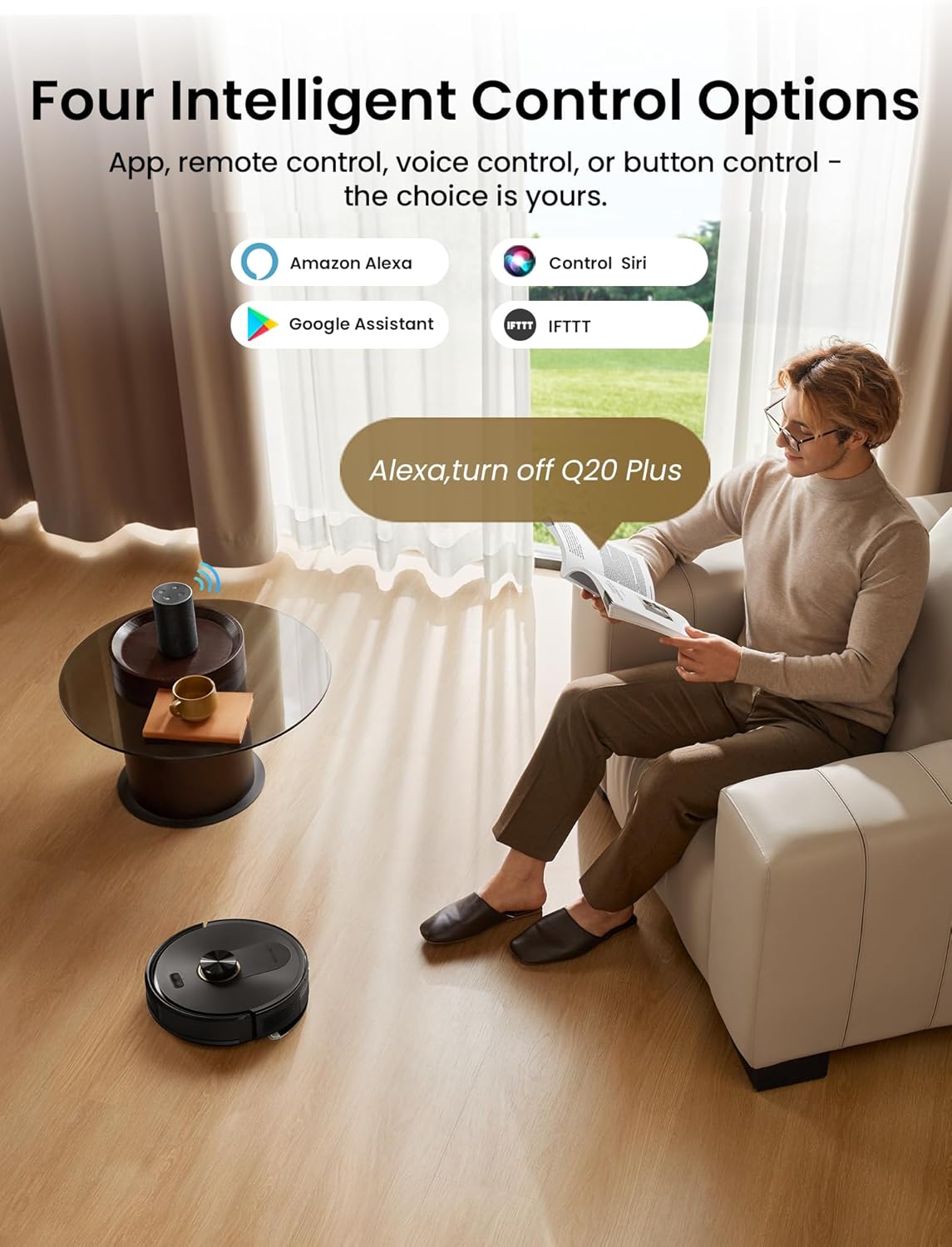 Robot Vacuum Mop 10000Pa Self Empty Bagless LiDAR 200Min