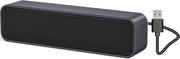 USB Computer Soundbar Speaker Plug & Play Mini Desktop PC Laptop
