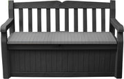 Outdoor Garden Storage Bench 70 Gallon Deck Box Patio Seat