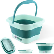 Foldable Foot Bath Basin Acupressure Soak Tub Portable Spa